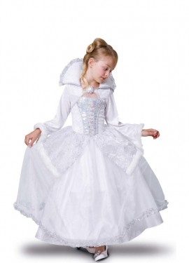 Snow Queen costume for girls