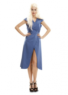 Blue Mother of Dragons costume for women