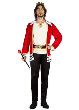 Scarlet King costume for men