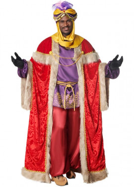 Fato Rei Mago Baltasar DELUXE para Homem