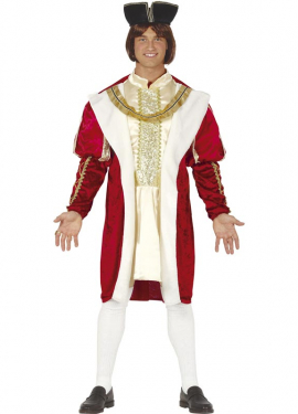 Medieval King costume for men