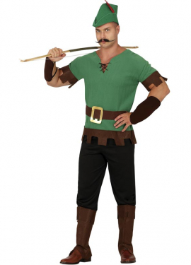 Fato de Robin Hood para homem