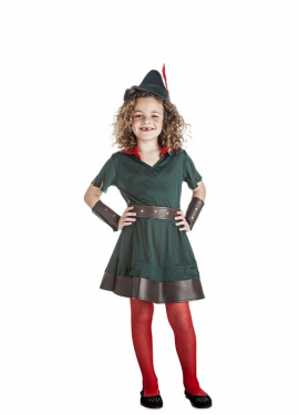 Fato de Robin Hood para menina