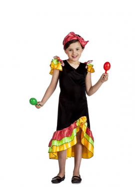 Fato de Rumbera para menina