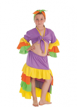 Fato de Rumbera Varadero para menina