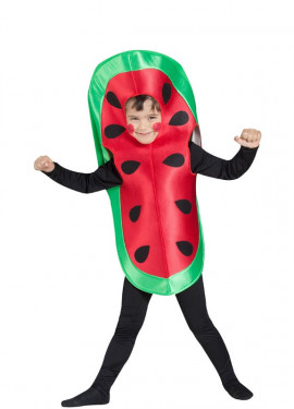Fato de melancia para crianças