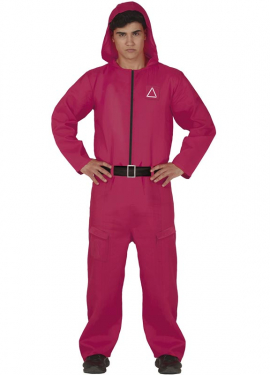 Fato de Squid Game Henchman para homem