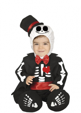 Mr. Skeleton costume for baby