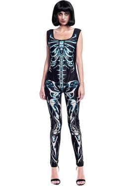 Fato de caveira para mulheres