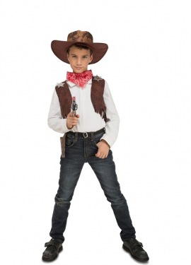 Fato de xerife com acessórios infantis