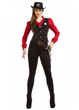 Sheriff costume for women