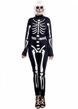 Fato de soldado caveira para mulher