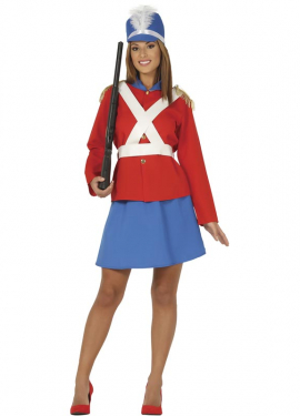 Fato de soldado principal para mulher