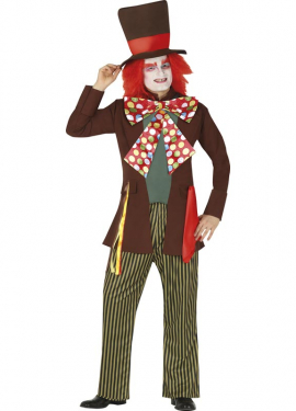 Fato de Chapeleiro maluco para homem