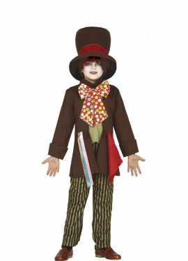 Fato de Chapeleiro Louco para crianças