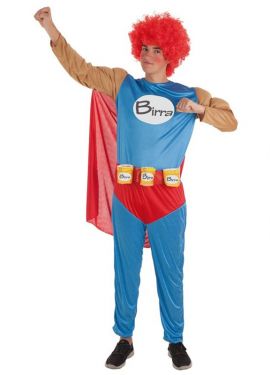 Fato Superbirra para homem