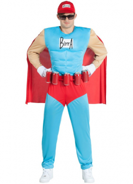Beer Superhero Costume for Men