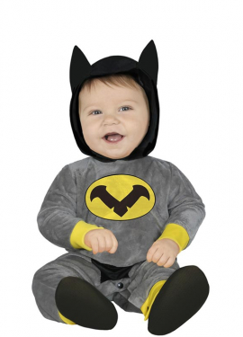 Fato de morcego super-herói para bebê