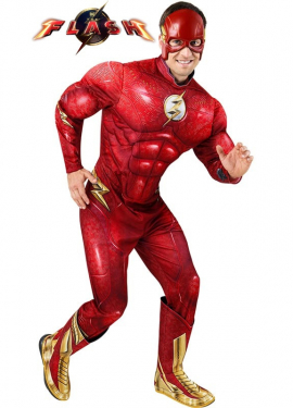 Fato de The Flash Deluxe para homem