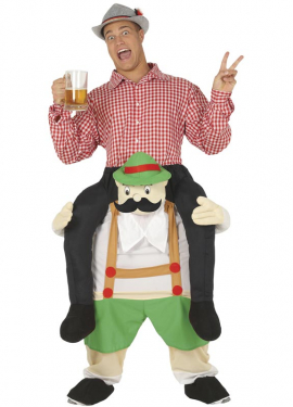 Fato de tirolesa de ombro para adulto