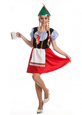 Fato de tirolesa para mulher