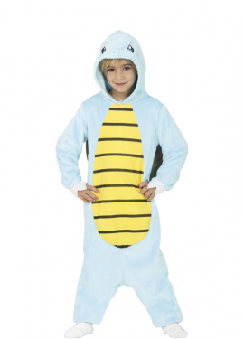 Fato de tartaruga azul infantil