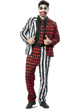 Harlequin Suit Costume for Men