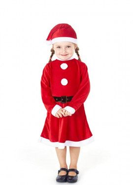 Mother Christmas Costume for baby and girl