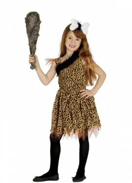 Spotted Troglodyte Costume for Girls