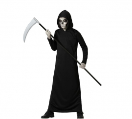 Fato de manto de morte escura para criança