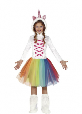 Unicorn Costume with Tutu for Girl