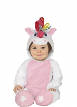 Fato de unicórnio rosa bebê
