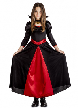 Fato de Vampira gótica para menina