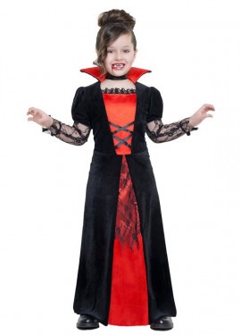 Fato de vampira menina para menina