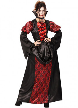 Fato de vampiro gótico para mulher