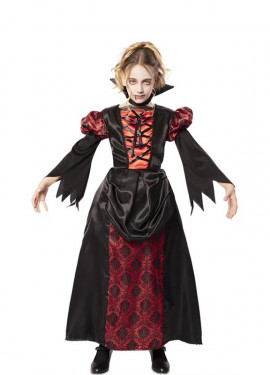 Fato de vampiro gótico para menina