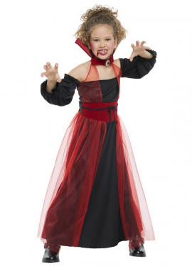 Fato de vampiro tule para menina