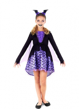 Fato de vampirila para menina