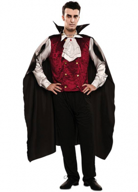 Fato de vampiro elegante para homem