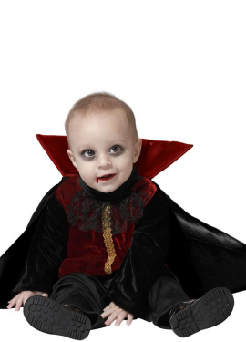 Fato de vampiro para bebé e criança