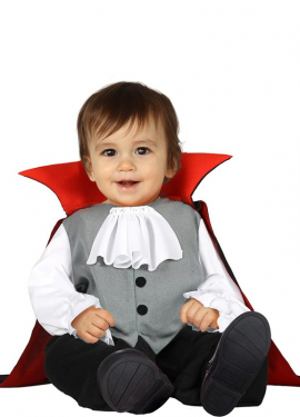 Fato de vampiro refinado para bebé