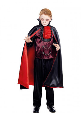 Fato de vampiro Vlad para criança