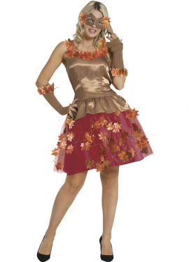 Earth Brown Fantasy Dress Costume