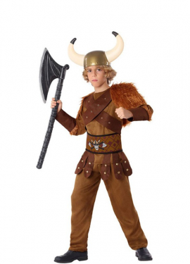 Fato de Viking marrom para menino