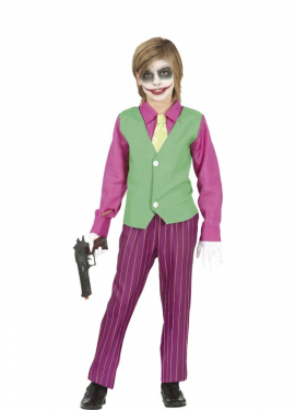 Crazy Movie Villain Costume for Boys