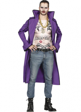 Crazy Movie Villain Costume for Men