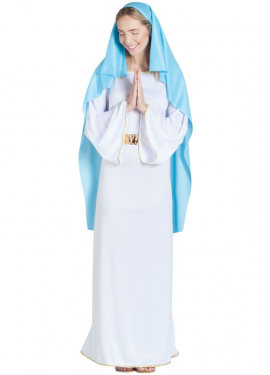 Fato de Virgem Maria para mulher