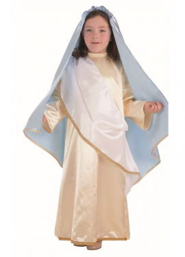 Fato de Virgem Maria para menina