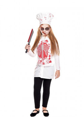 Zombie Cook Costume for Girl
