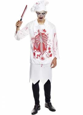 Zombie Chef Costume for Men